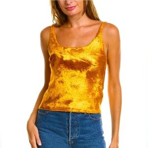 Vince Orange Panne Sweater Cami Size M!